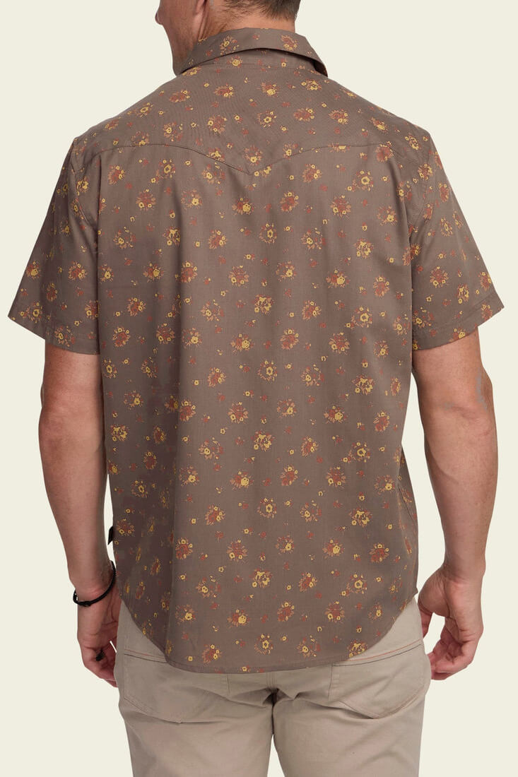 Howler Bros H Bar B Snapshirt in bouquets moral