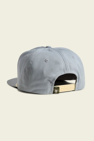 Howler Bros lone gull snapback hat in stone blue