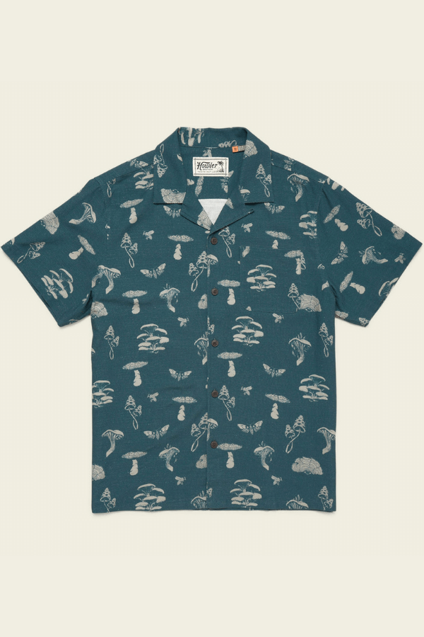 Howler Bros Monohola Shirt in floating fungi stargazer