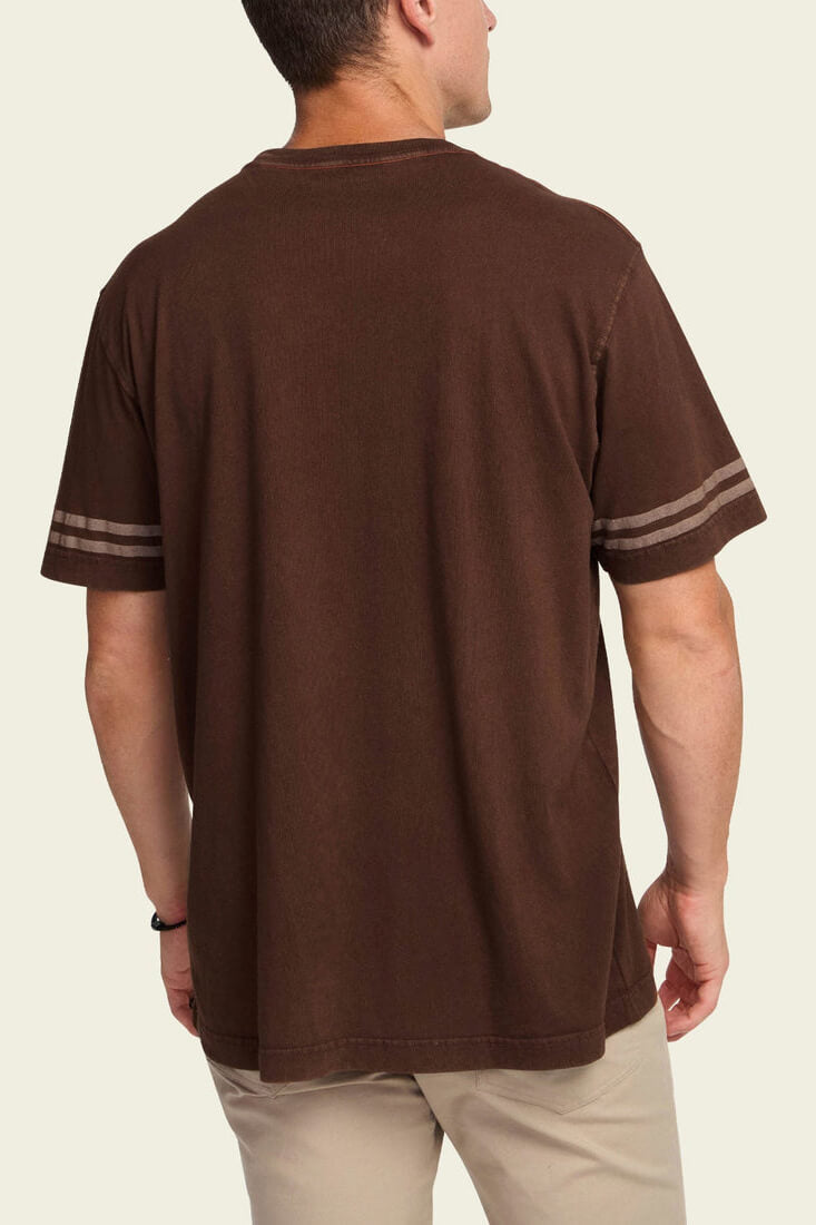 Howler Bros Panga T Shirt in mahogany