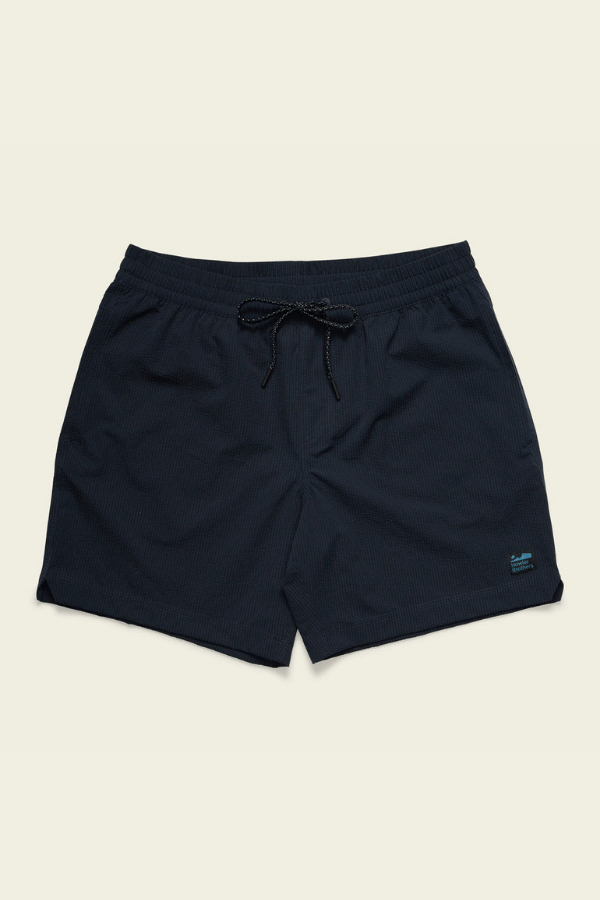 Howler Bros Salado shorts in seersucker midnight