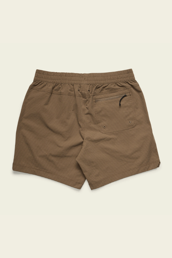 Howler Bros Salado shorts in seersucker morel