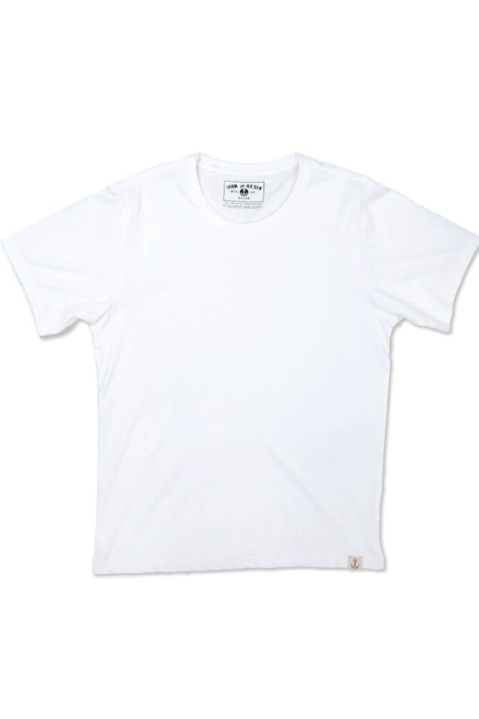 Iron & Resin Coast Tee in white