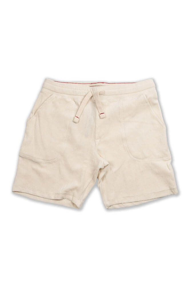 Iron & Resin terry short in natural