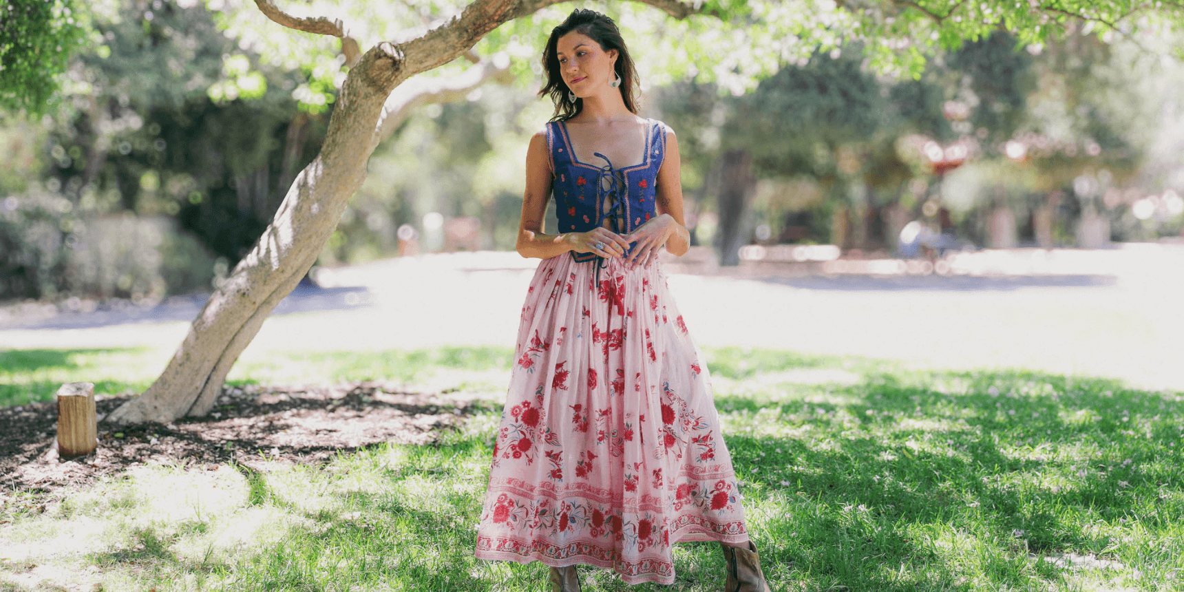Kariella womens summer outfits in Ojai and Santa Barbara, California