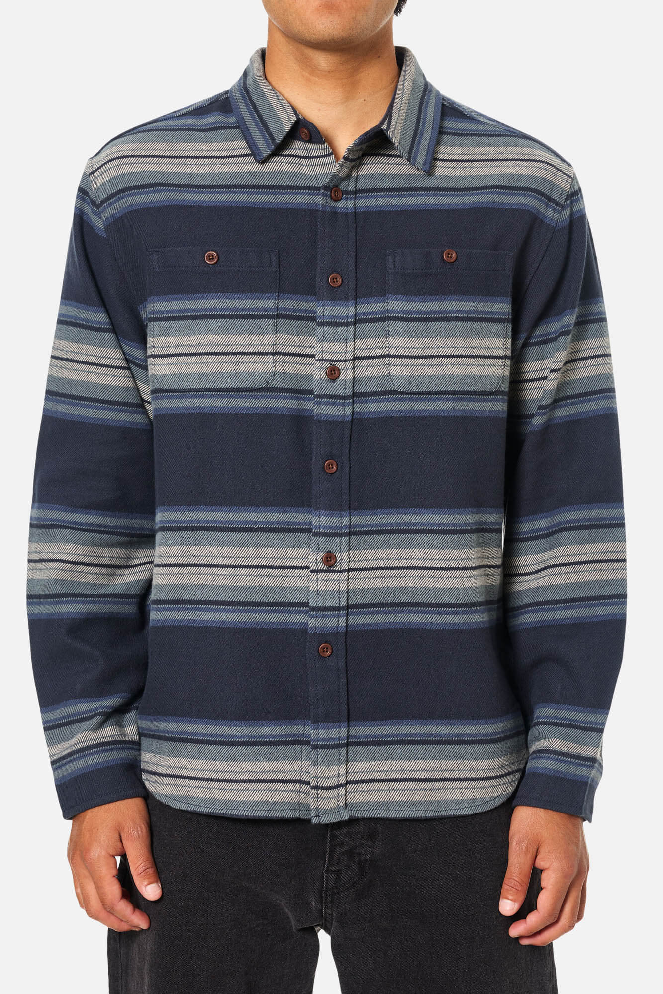 Katin Sierra Flannel in polar navy