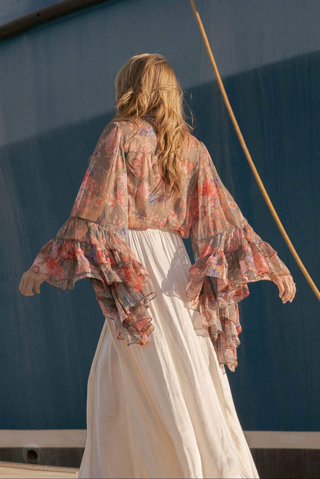 Womens floral blouse