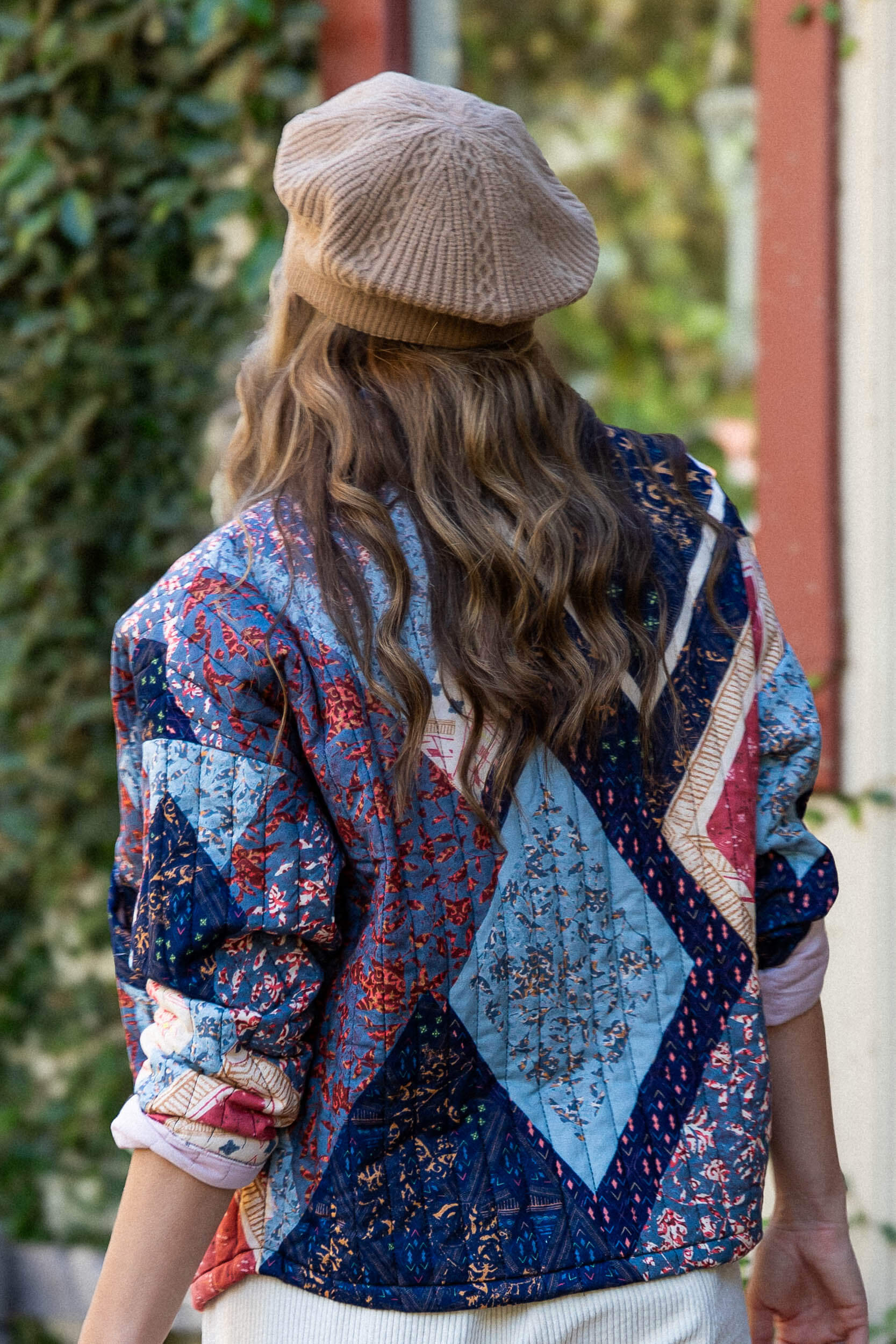 Womens colorful blues jacket