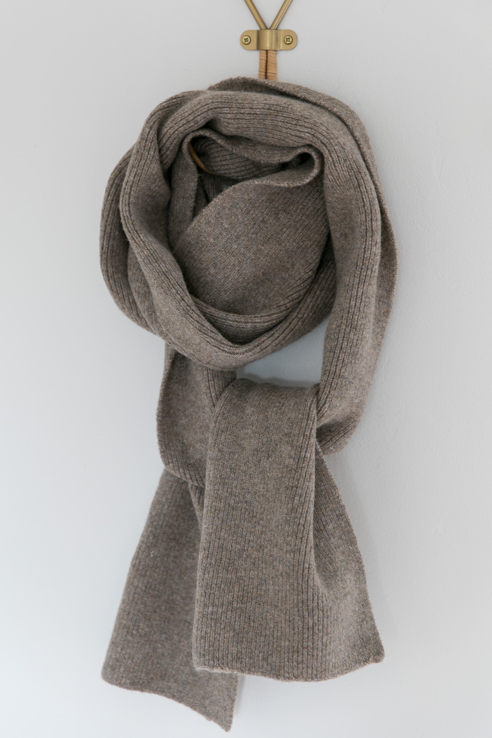 Toasty Rib Scarf taupe