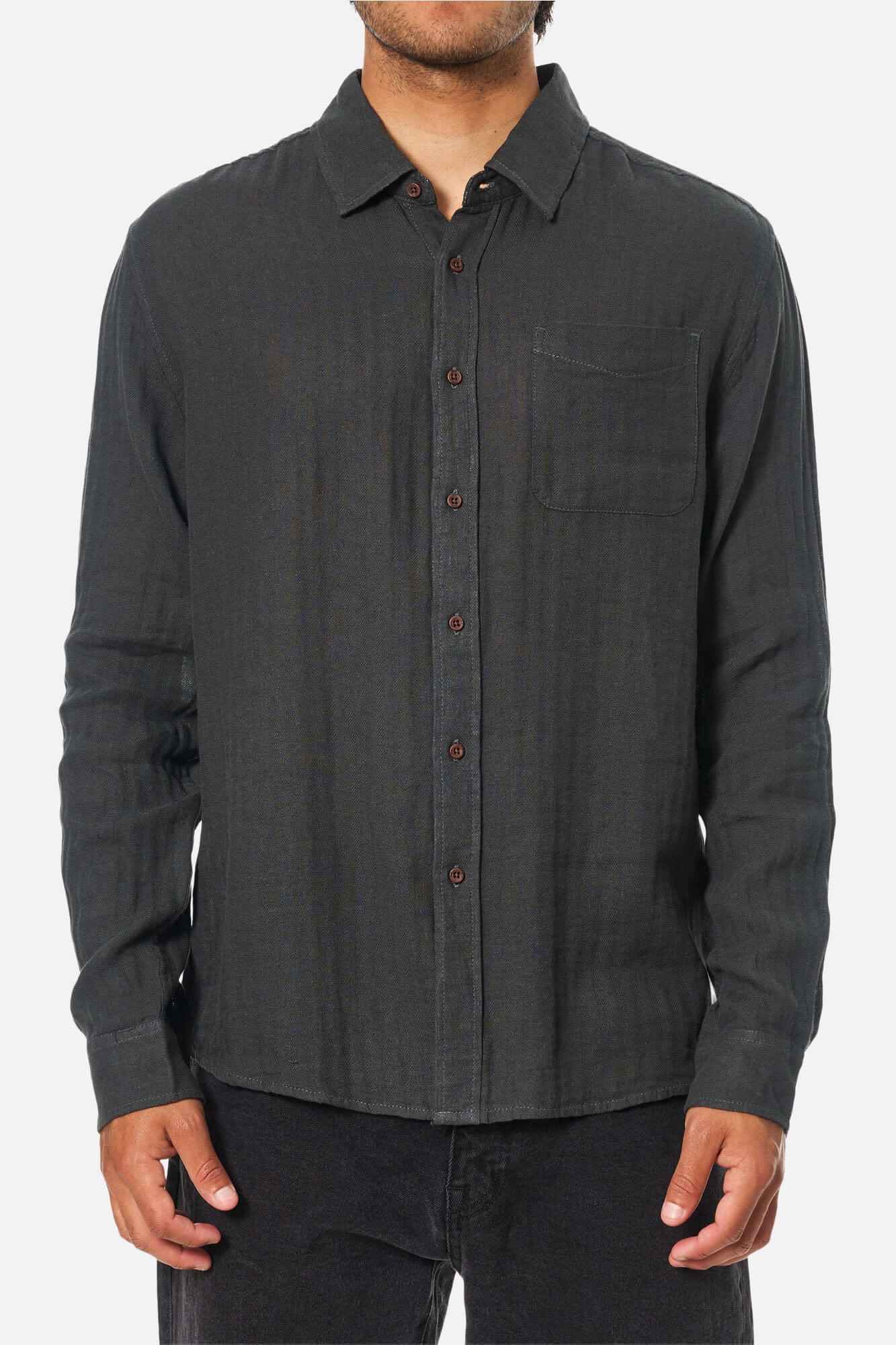 Alan Solid LS Shirt