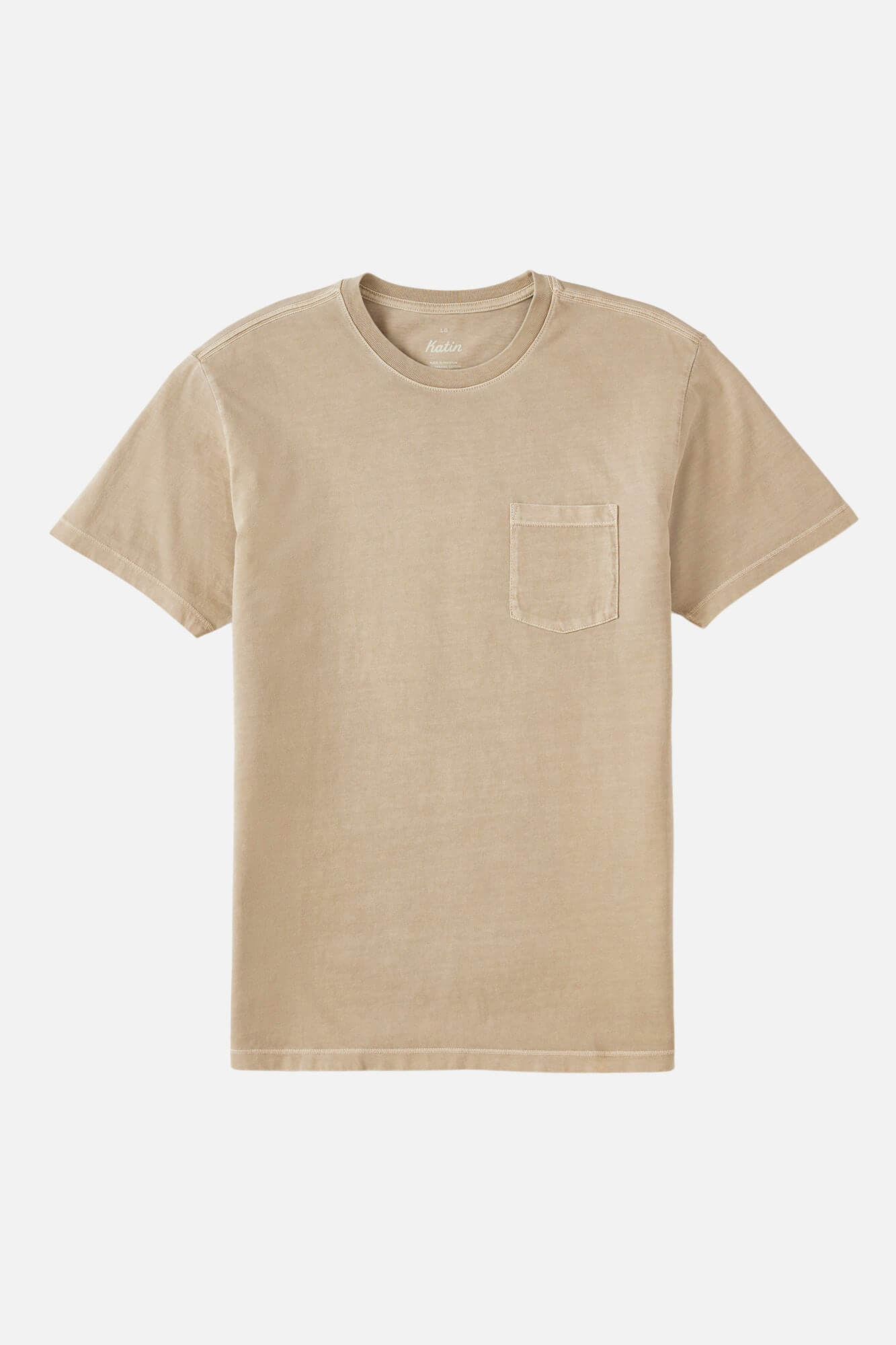 Katin Base Tee in vintage khaki