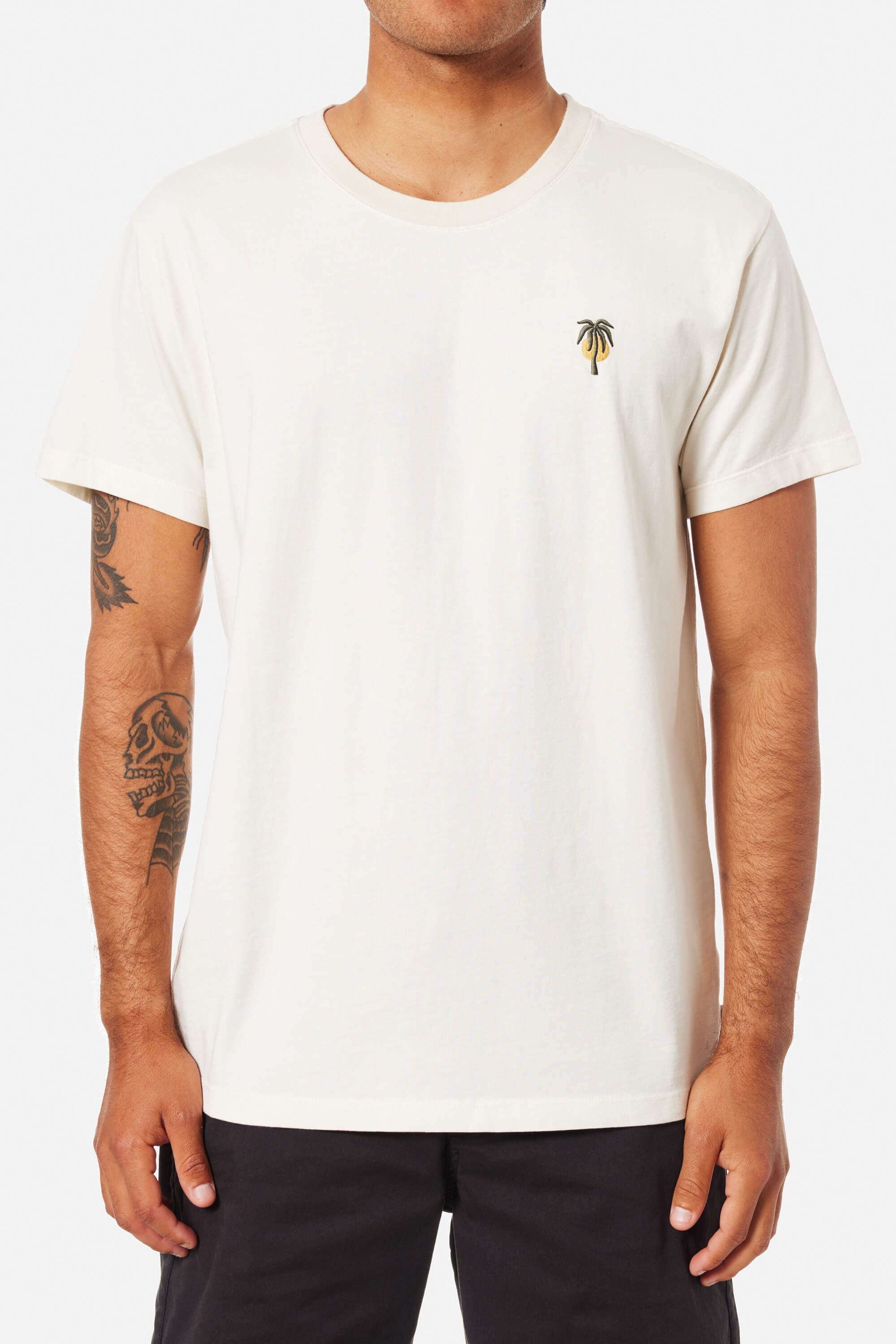 Katin crawford embroidered tee in vintage white