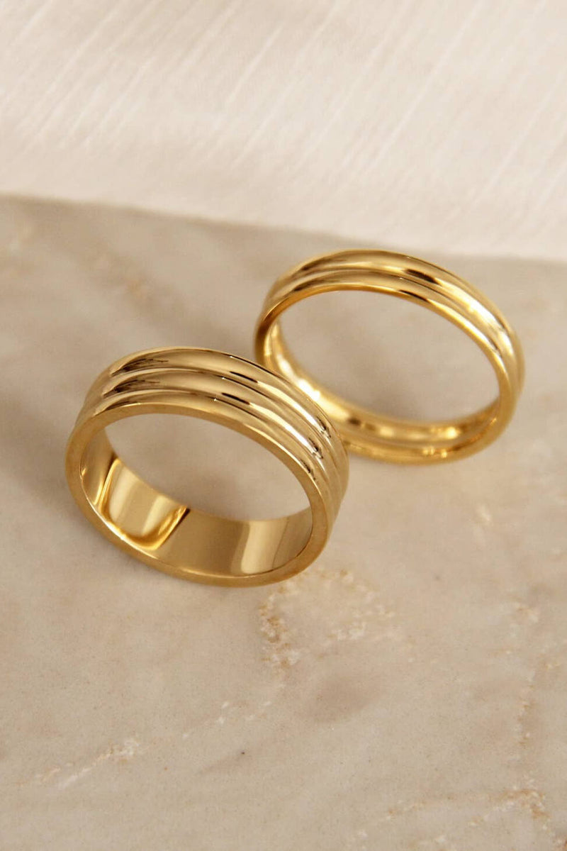 4mm layered ring