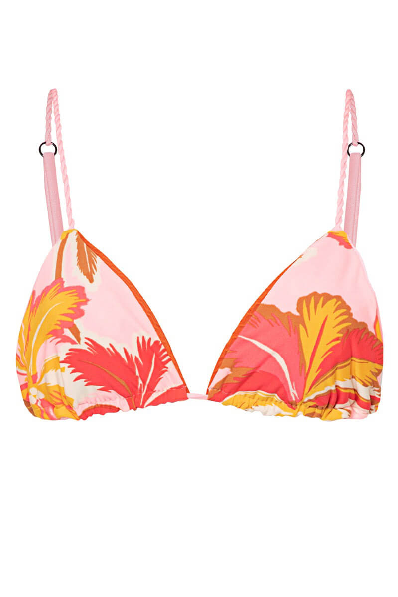 Maaji everly triangle bikini top in summer dunes