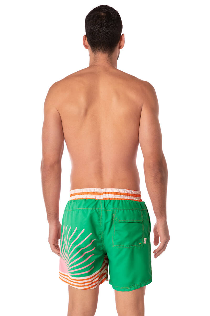 Maaji sailor sporty shorts in sunrise colada