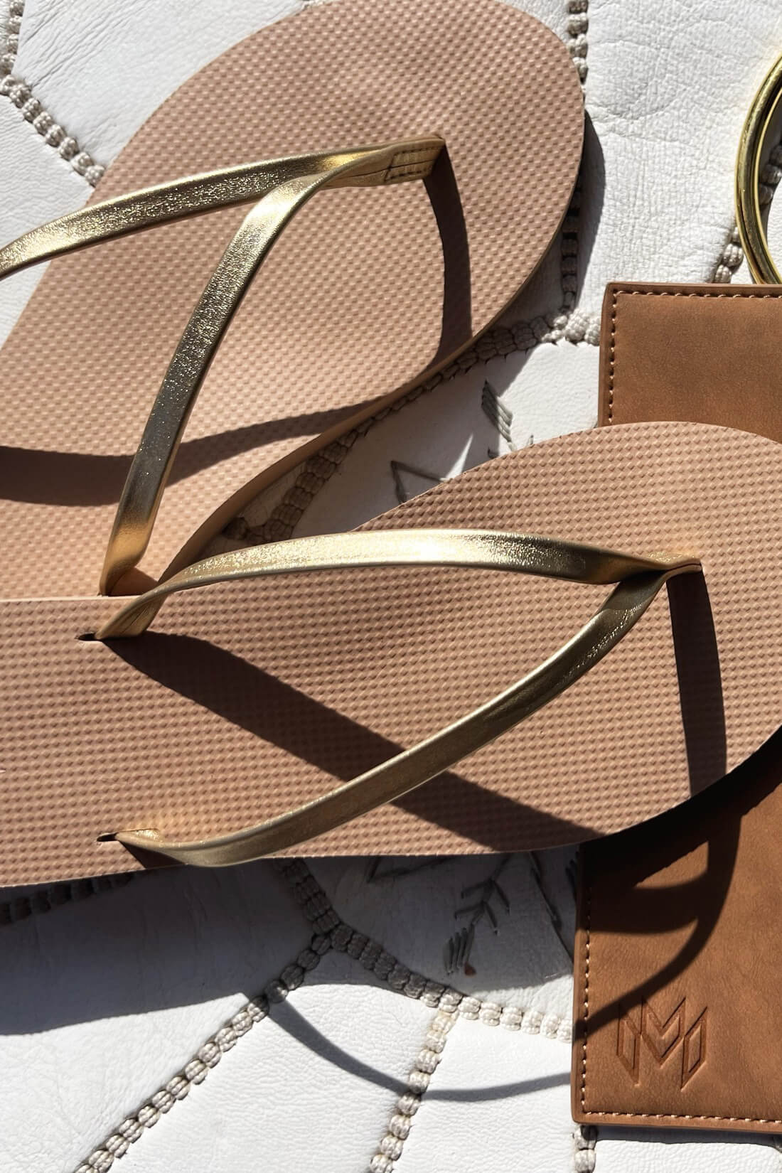 Malvados luxe sandal in golden