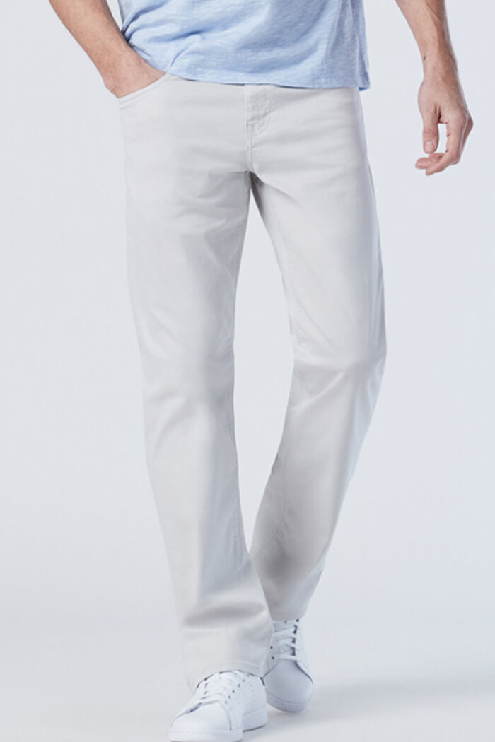 Mavi Jeans Zach straight leg in ivory twill