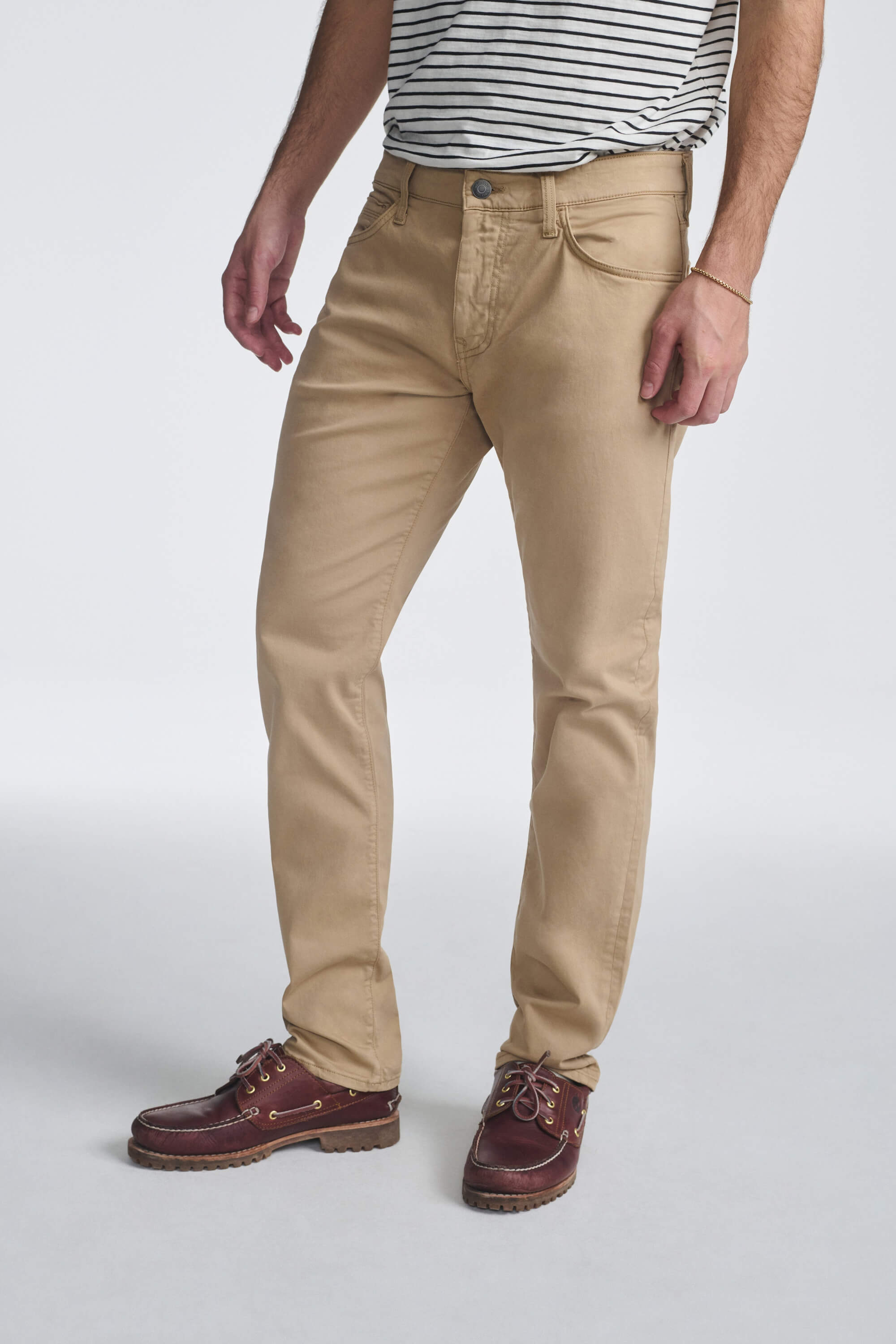 Mavi Jake Slim Leg in cashew twill