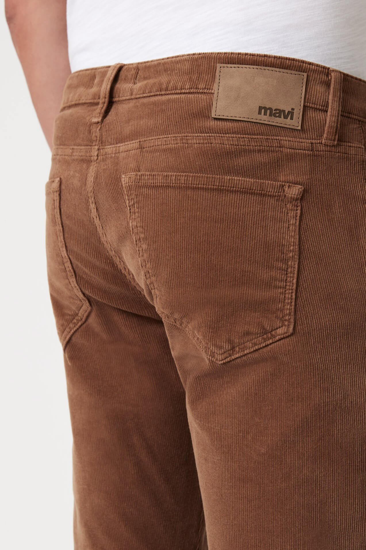 Mavi Jeans Jake cord slim leg in camel