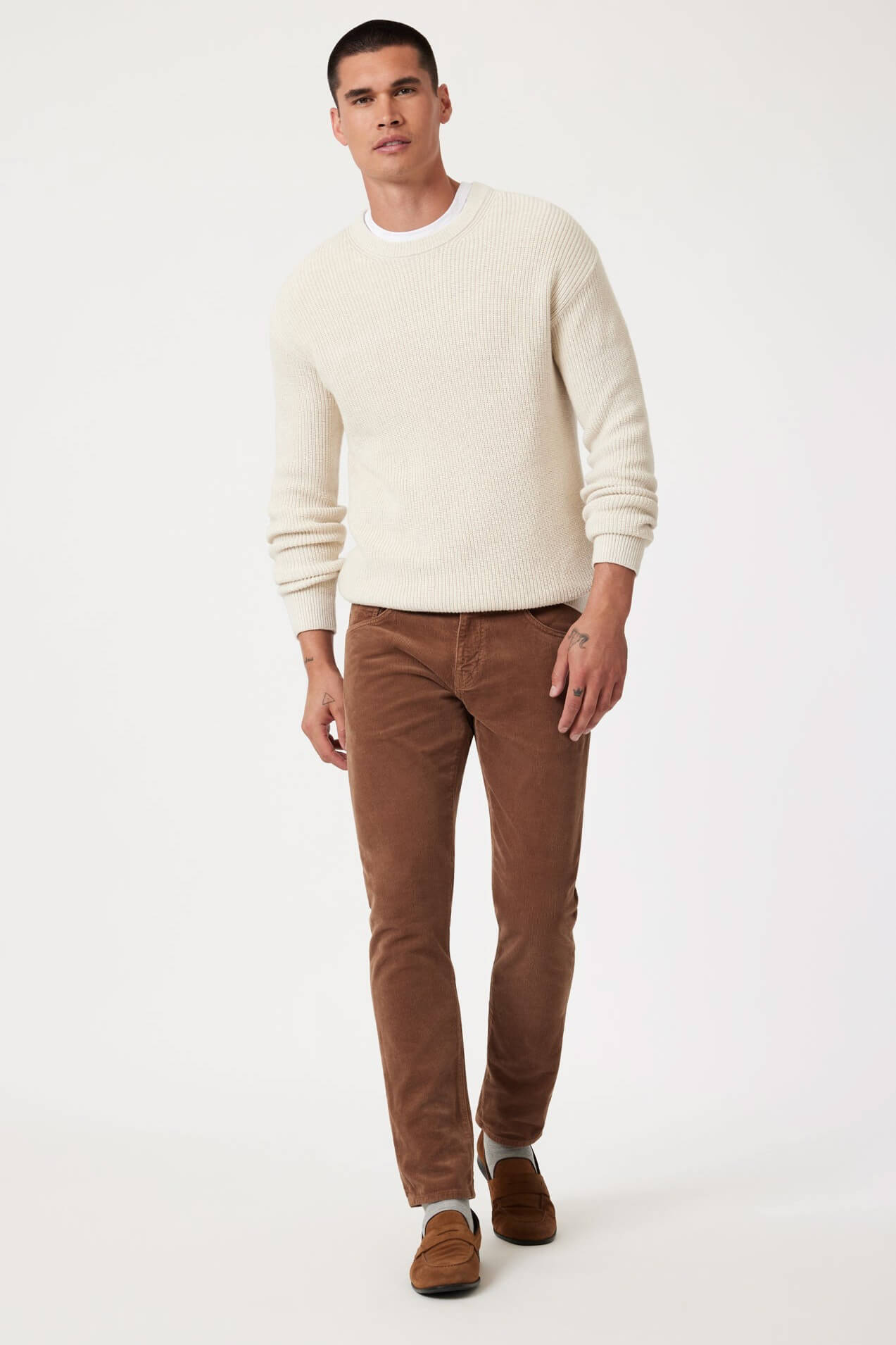 Mavi Jeans Jake cord slim leg in camel