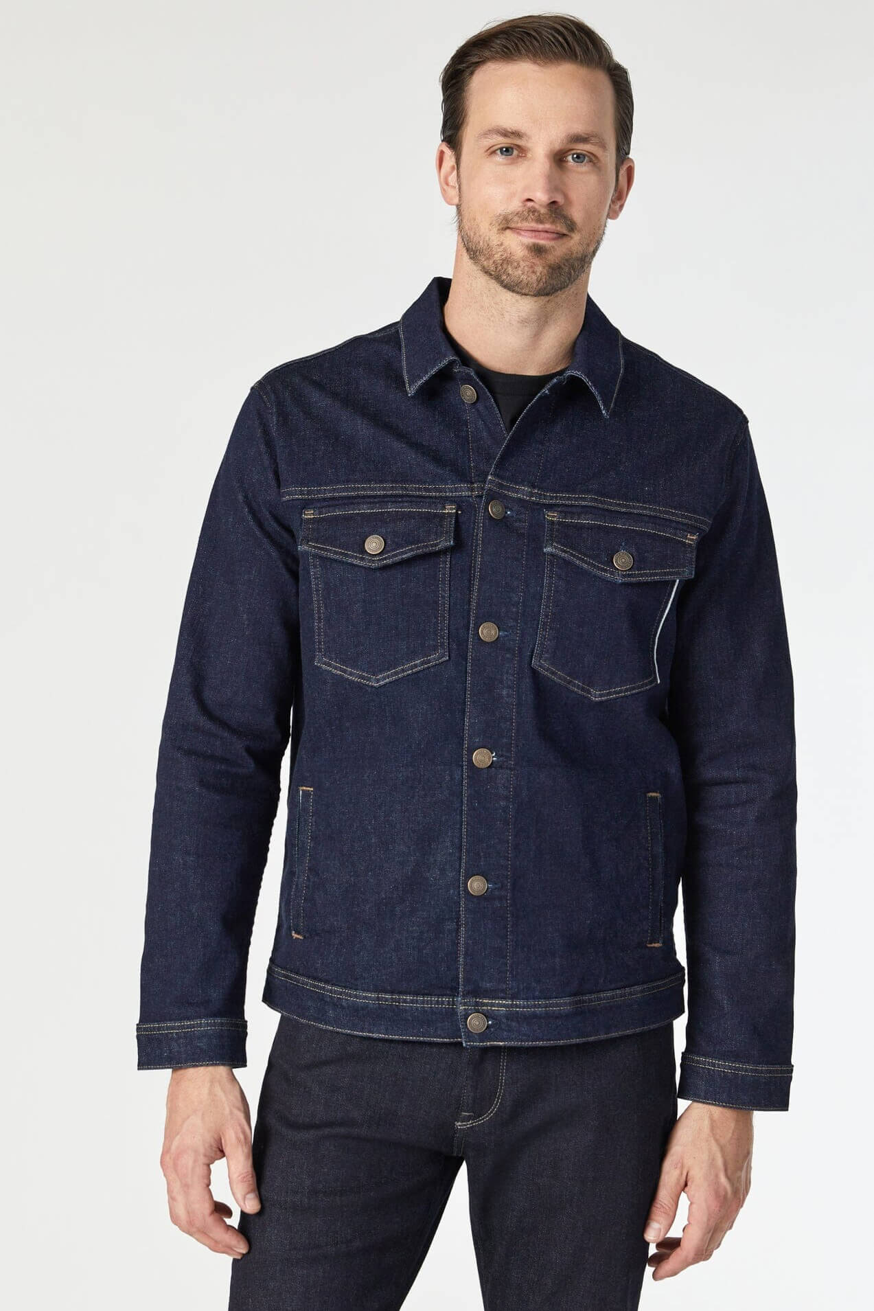 Mavi Jeans Loran denim jacket in rinse organic selvedge