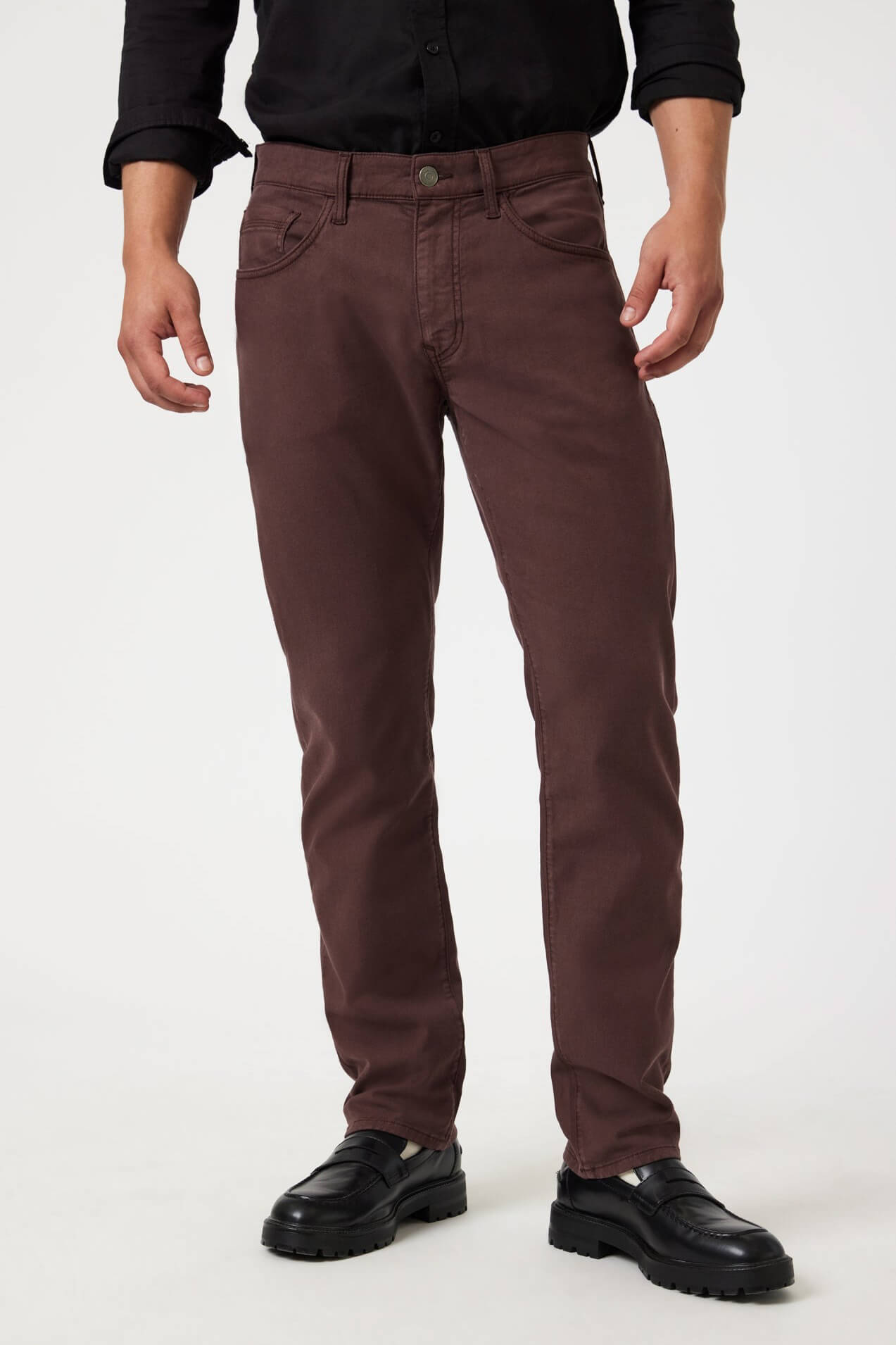 Mavi Jeans Marcus slim straight leg in currant