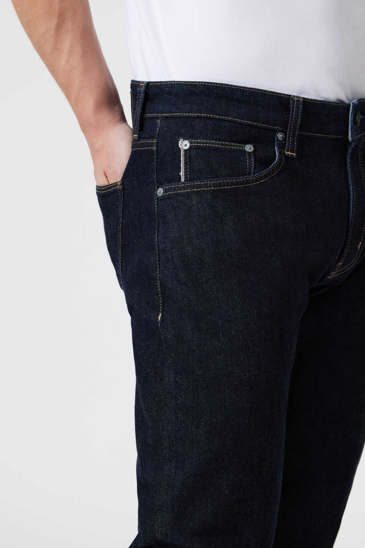 Mavi Jeans Marcus Slim straight leg in deep selvedge