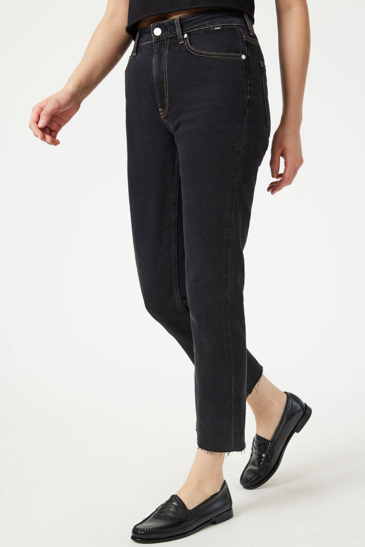 Mavi Jeans New York straight leg in deep smoke blue