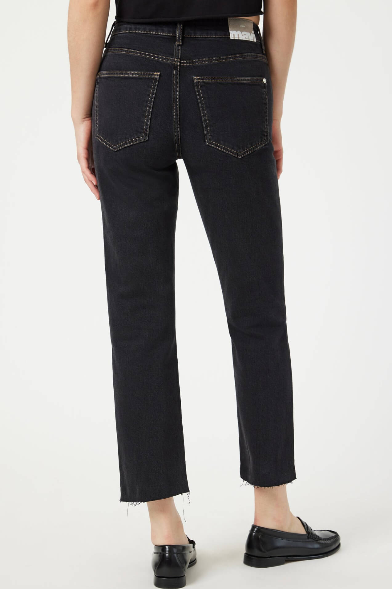 Mavi Jeans New York straight leg in deep smoke blue