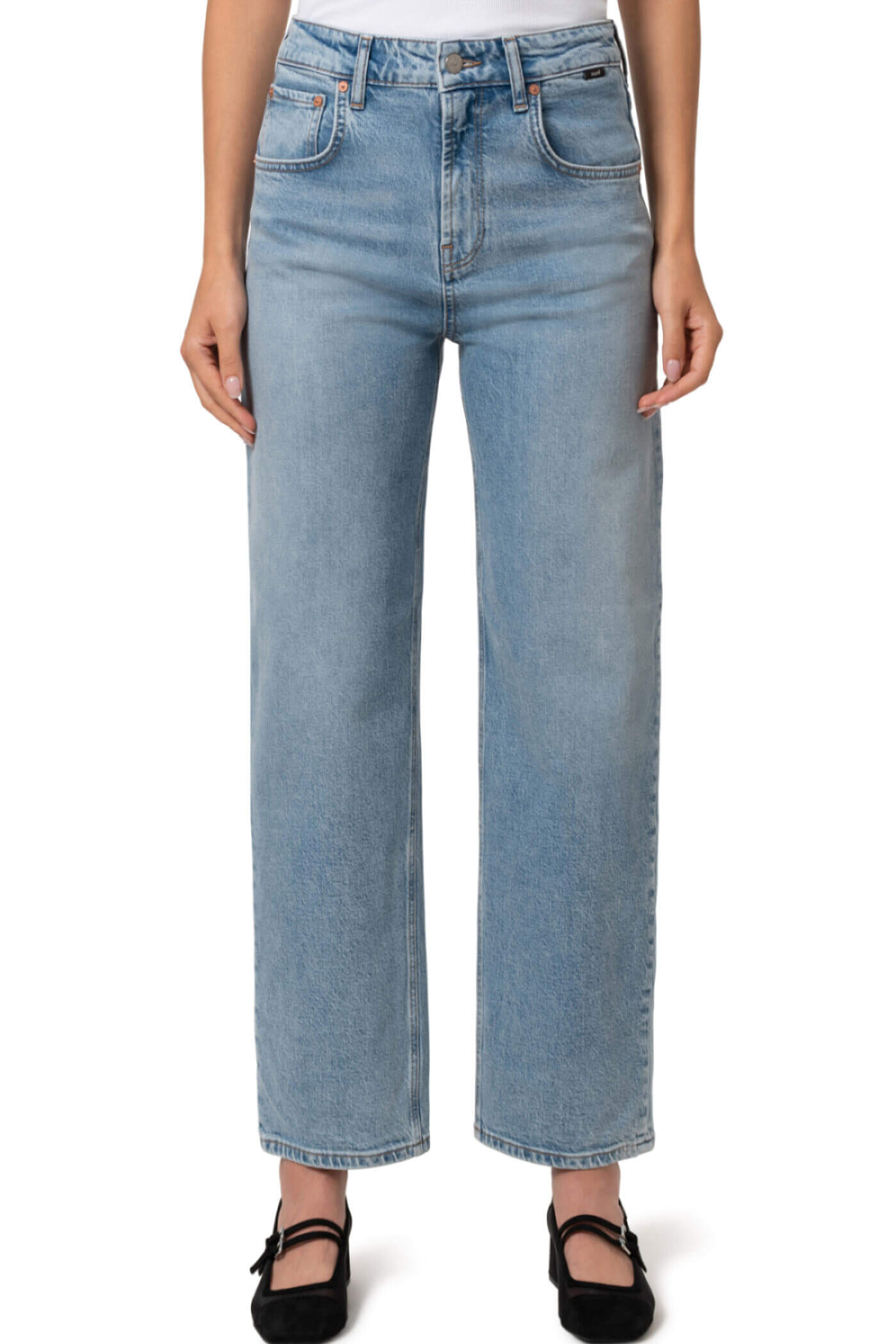 Mavi Nica high rise jeans in light classic blue