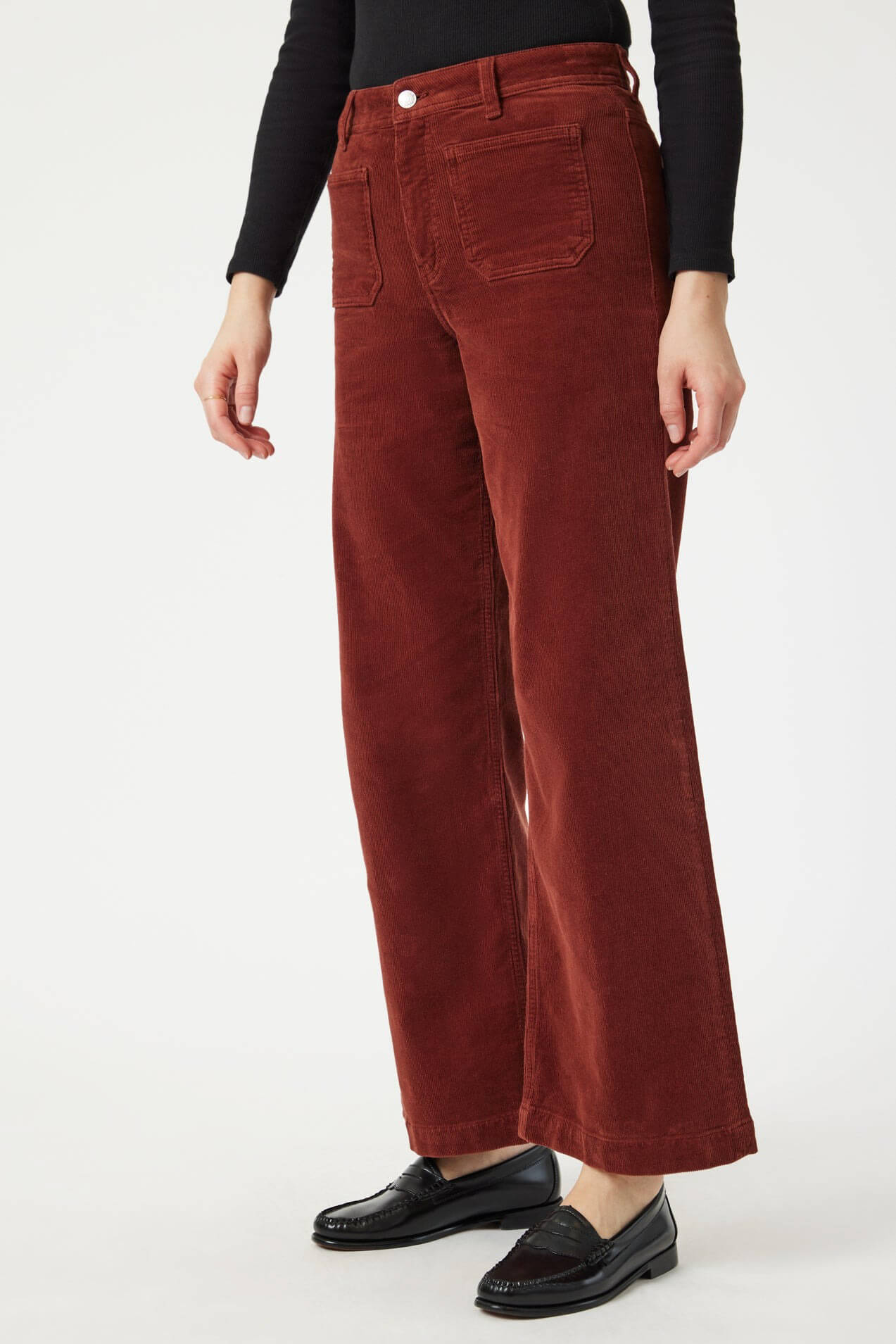 Mavi Jeans paloma marine wide leg in andorra cord