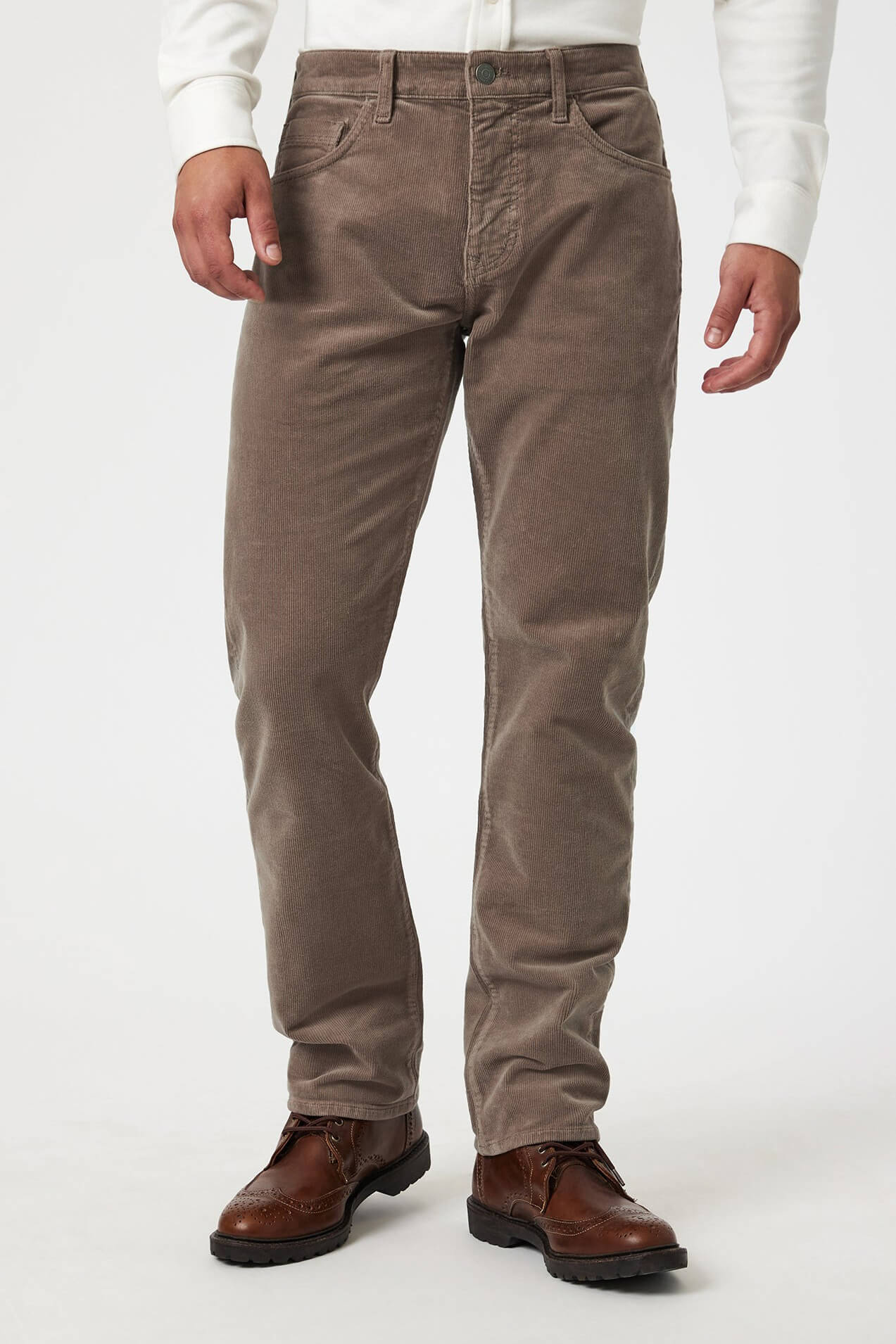 Mavi Jeans Zach Straight Leg Cord Winter Twig