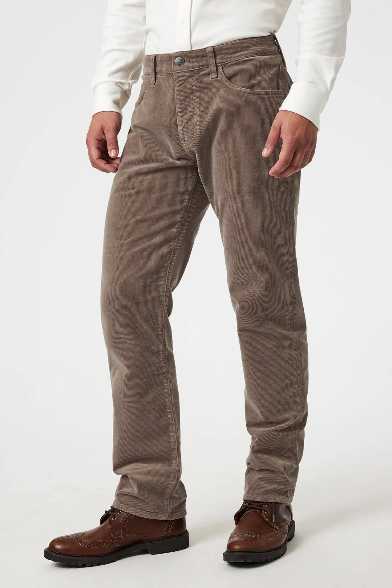 Mavi Jeans Zach Straight Leg Cord Winter Twig