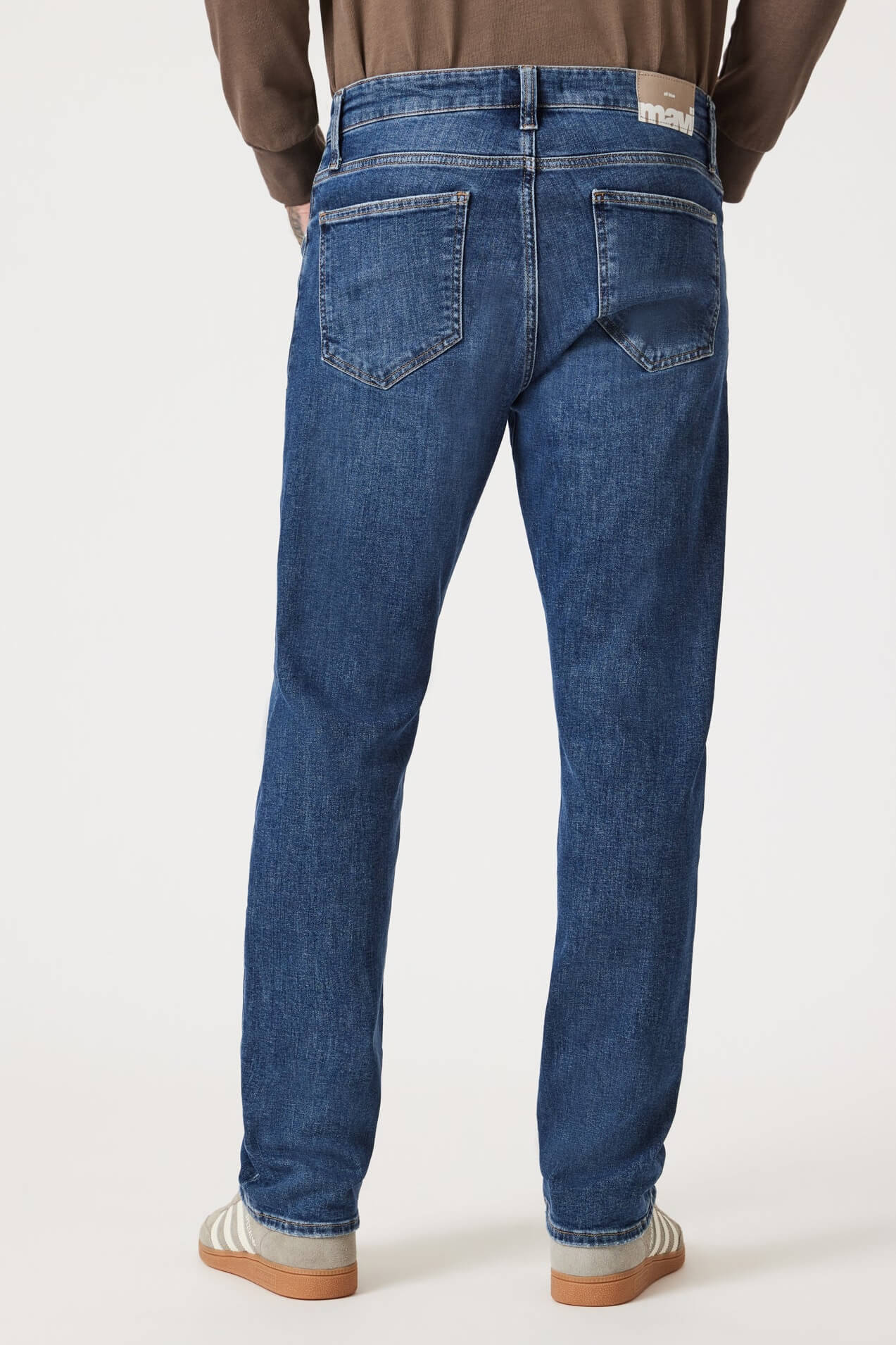 Mavi Zach Jeans in Dark Brushed Classic Blue