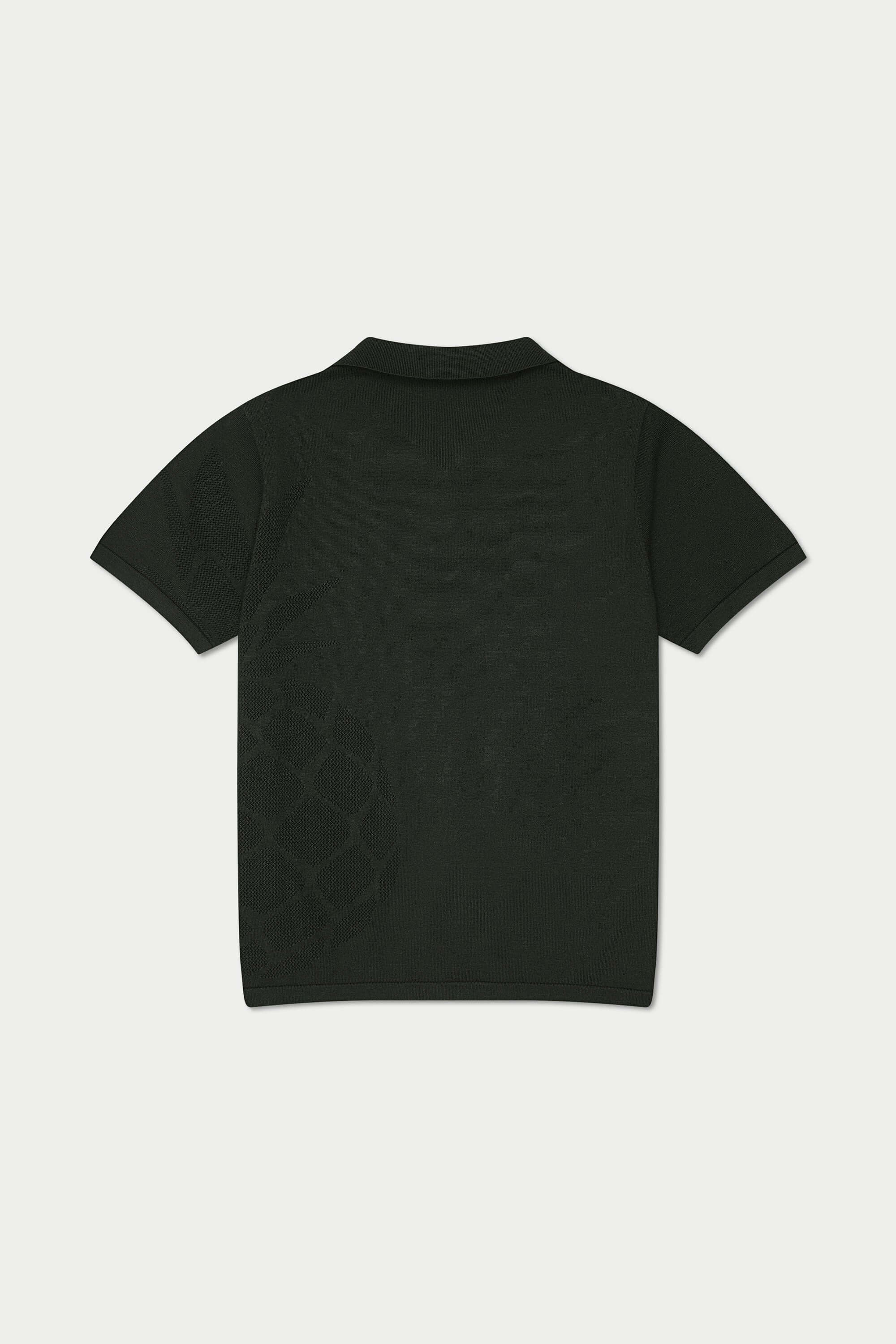 Green Pineapple Knit Shirt