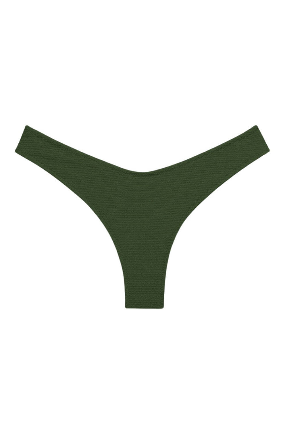 Montce lulu bikini bottom in olive micro scrunch