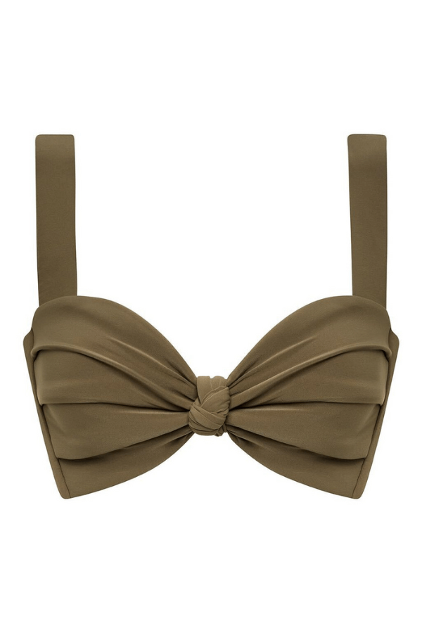 Montce Swim hayden top in khaki