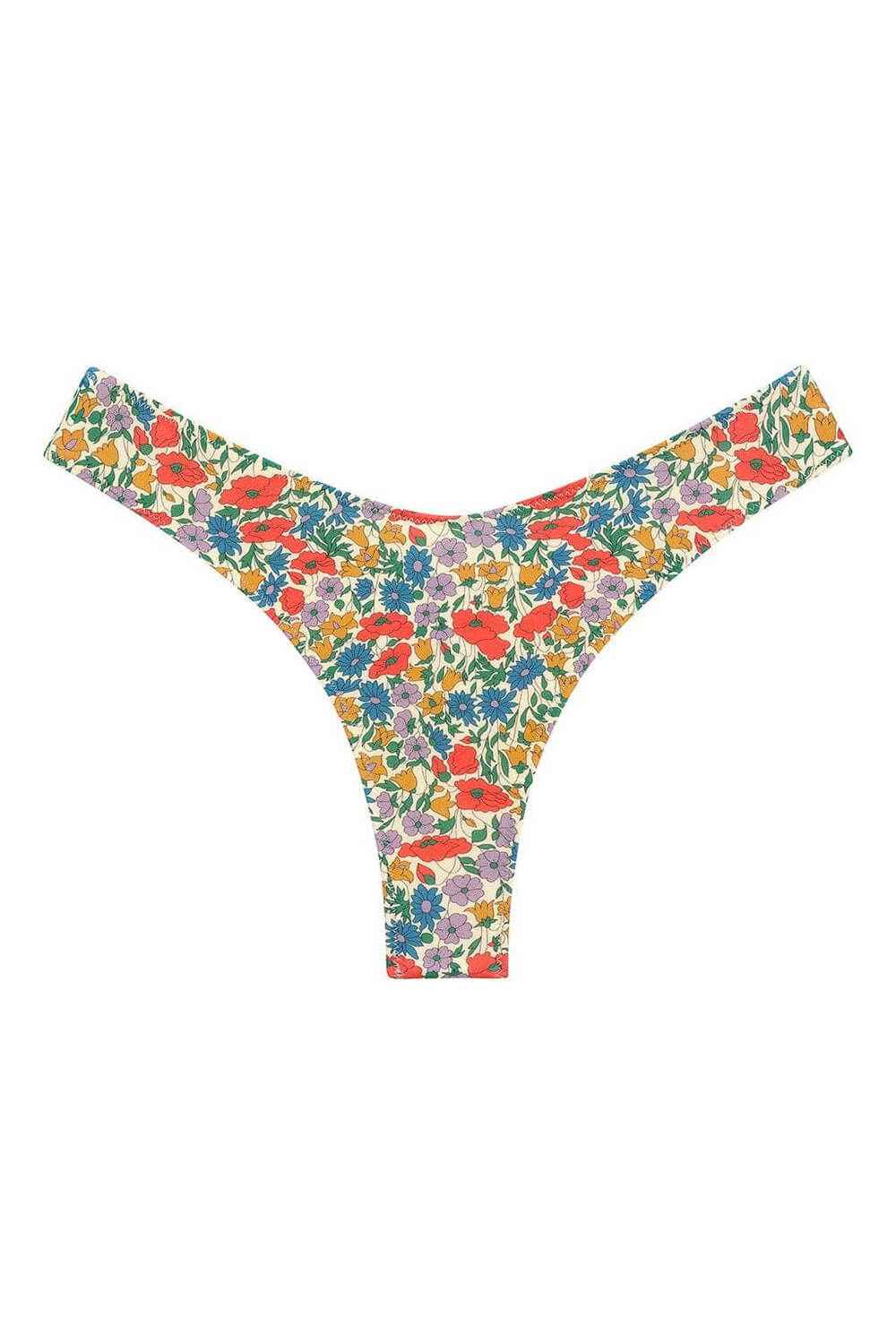 Lulu Zig Zag Stitch Bikini Bottom