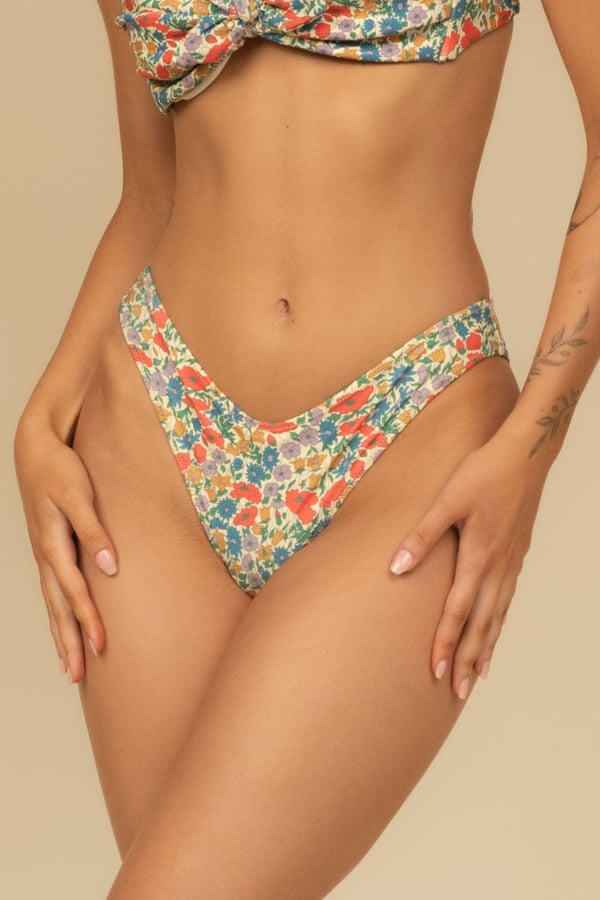 Lulu Zig Zag Stitch Bikini Bottom