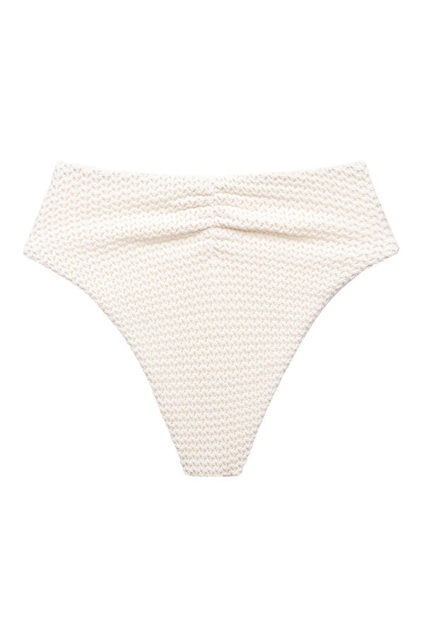Montce Swim Paula Bikini Bottom in bone crochet