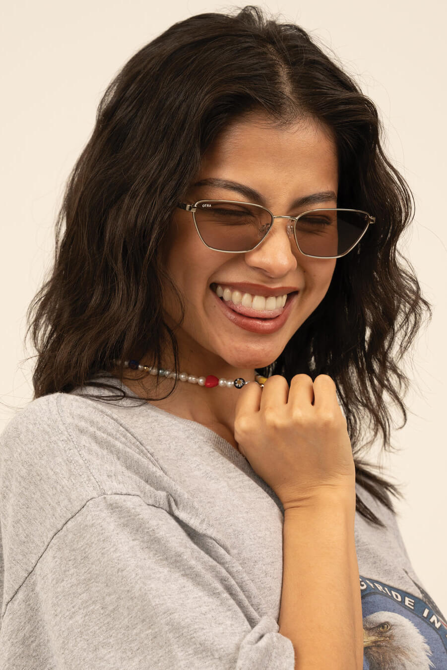 Otra Eyewear Dahlia sunglasses in silver