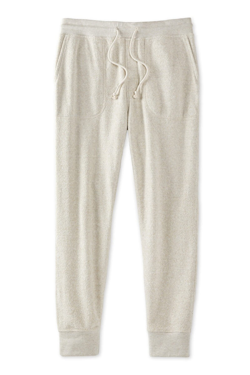 Outerknown hightide sweatpant in oatmeal heather