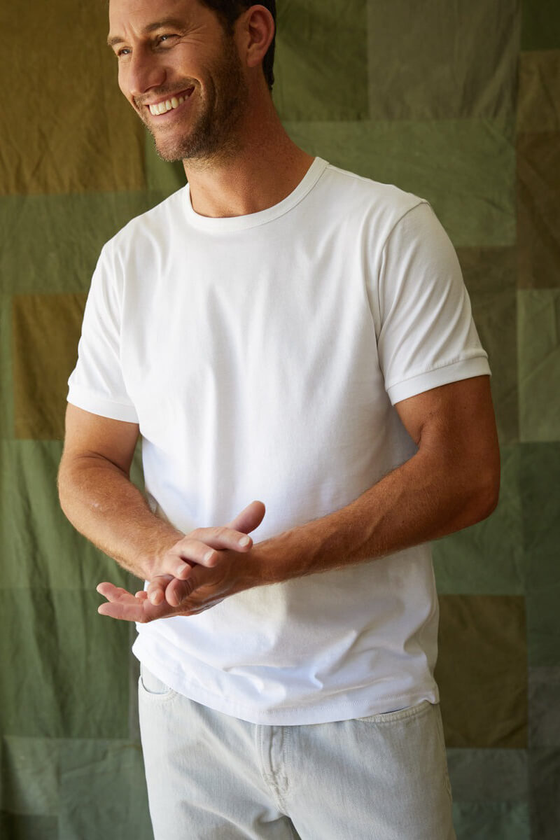 Outerknown Sojourn tee in white