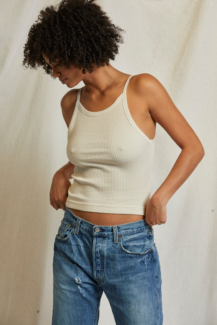 Perfect White Tee Bonnie tank in sugar