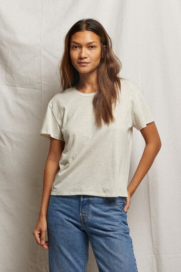 Perfect White Tee harley tee in oatmeal