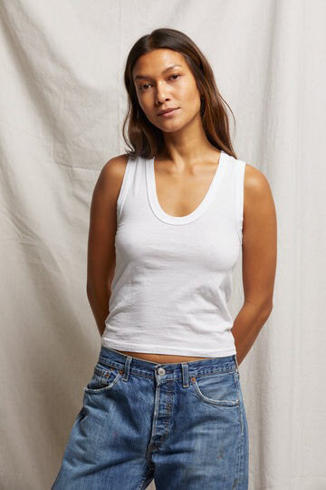 Perfect White Tee Khara tank in white