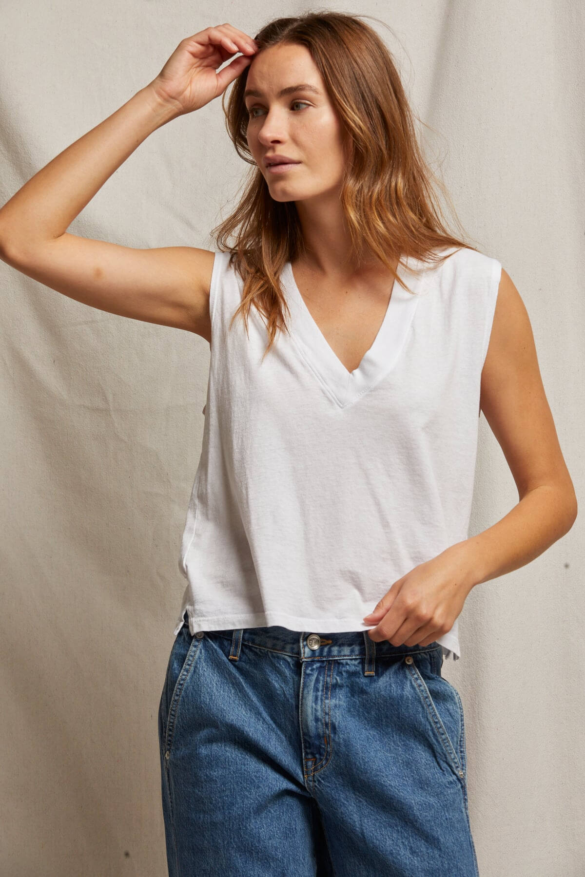 Perfect White Tee Margot Tank in white