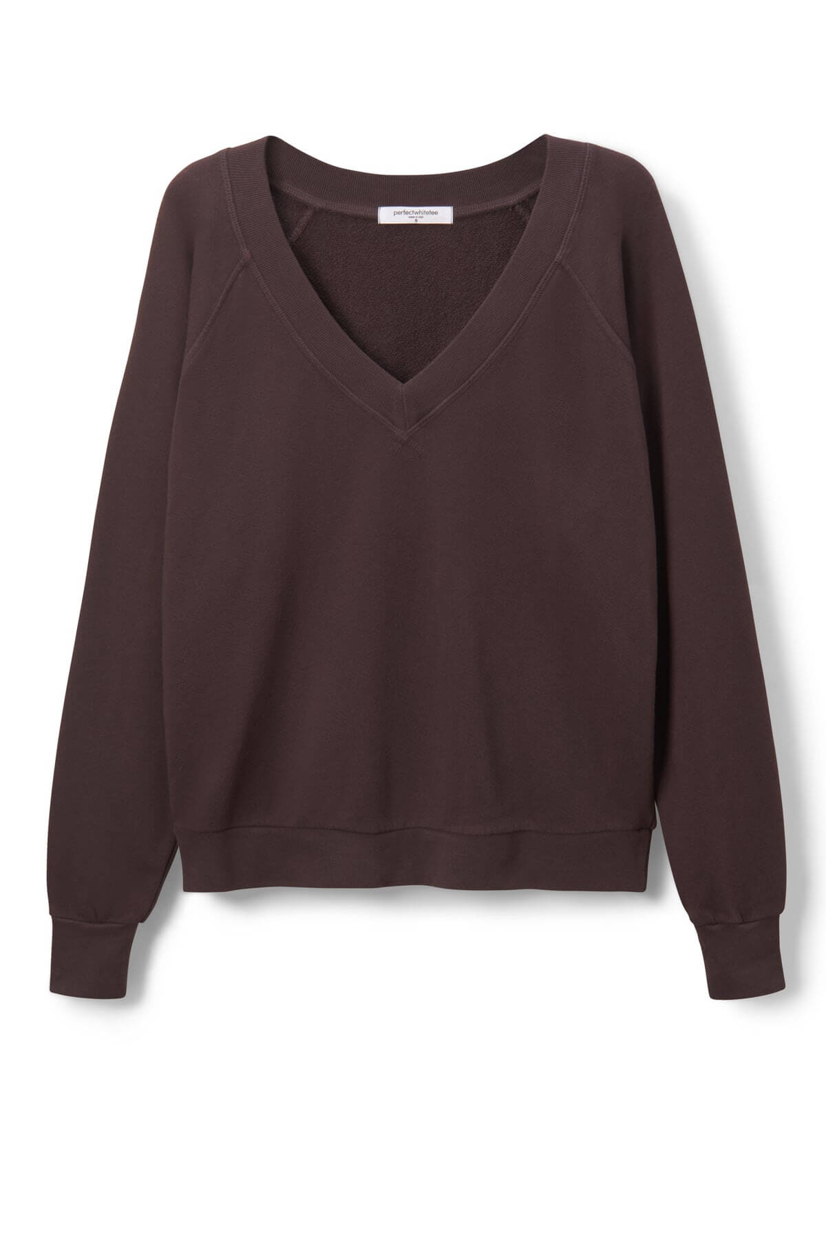 Perfect White Tee Sinead Sweatshirt in cocoa
