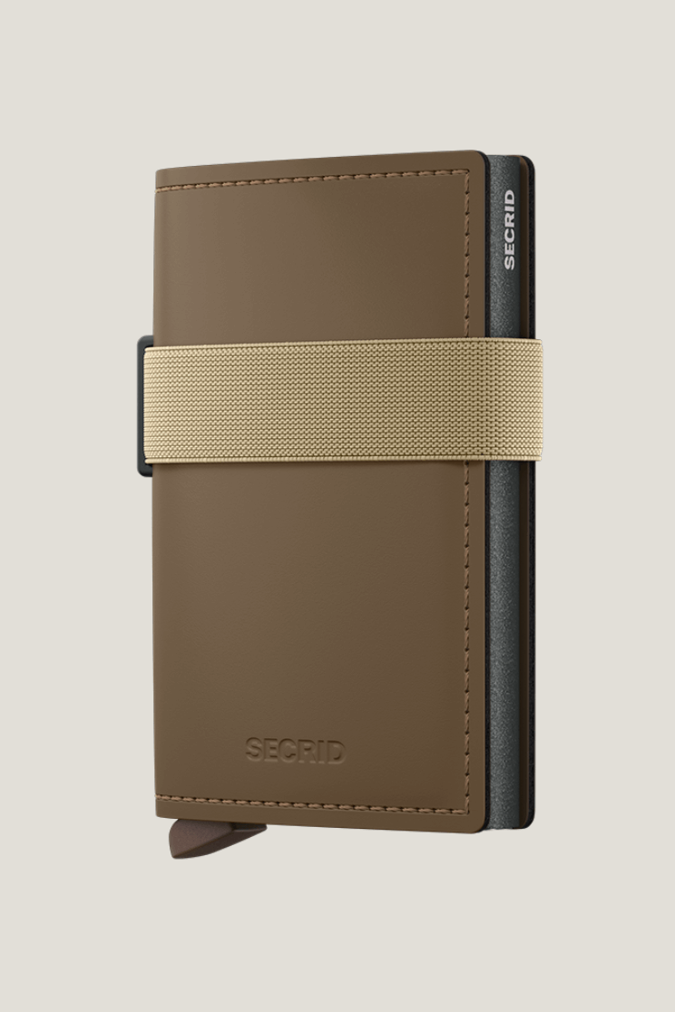 SEcrid band wallet in earth/beige