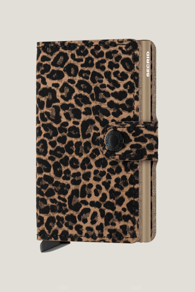 SEcrid mini wallet in leo beige